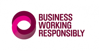 business working responsibly mark